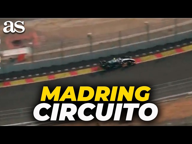 Las ESPECTACULARES VISTAS del CIRCUITO MADRING desde el cielo | FÓRMULA 1