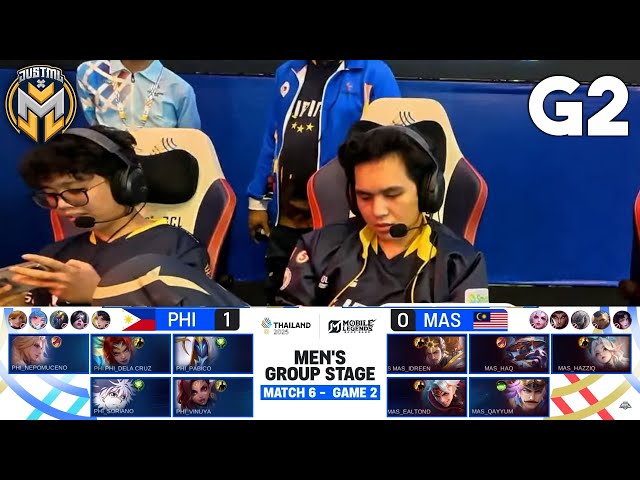 TEAM PH vs TEAM MY | Game 2 | SEA Games 2025