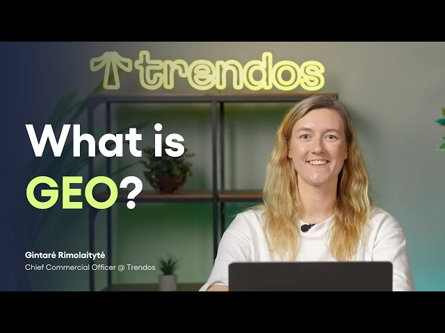 What Is GEO? Generative Engine Optimization & How to Rank in AI Search
