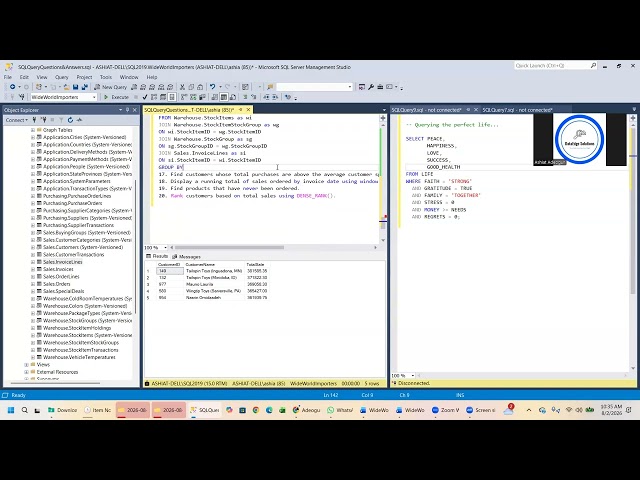 SQL Server Beginner to Advanced | Real Interview Questions