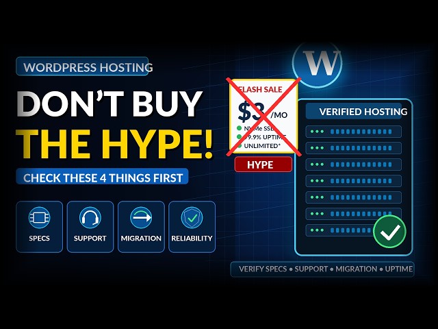 How to Choose WordPress Hosting Without Falling for the Hype