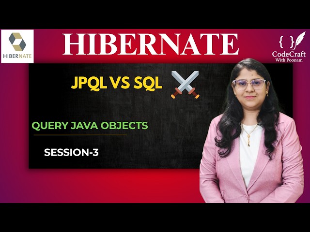 JPQL Queries Made Simple 🚀 | Beginner Friendly | CodeCraft with Poonam