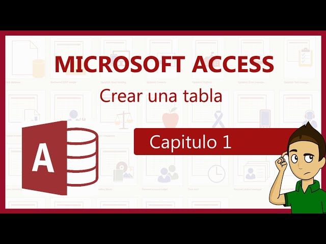 0️⃣1️⃣ Como CREAR una TABLA en access 👉 Paso a paso 👣