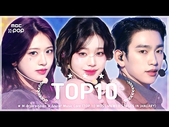 January TOP10.zip 📂 Show! Music Core TOP 10 Most Viewed Stages Compilation