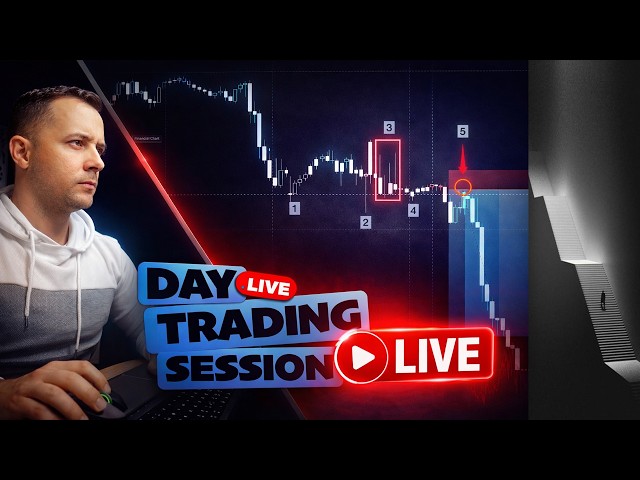 🔴📈 EN VIVO | Trading para Principiantes Estructura de Precio.  FVG+OB=TP