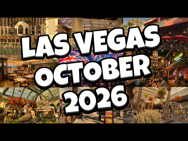 Las Vegas Will Never Be The Same! (October 2026 News Update)