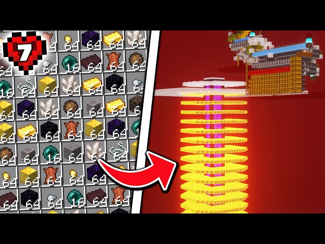 I Built the MOST POWERFUL Gold Farm in Minecraft Hardcore