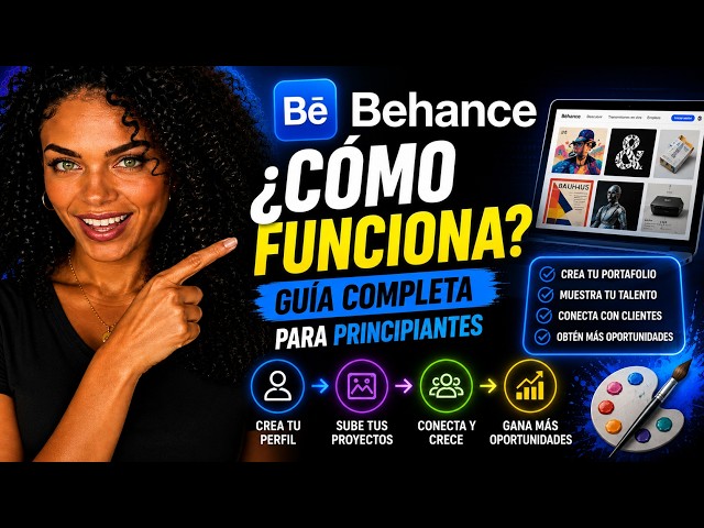 BEHANCE 2026: ¿Cómo Crear un Portafolio Profesional? 💻🔥