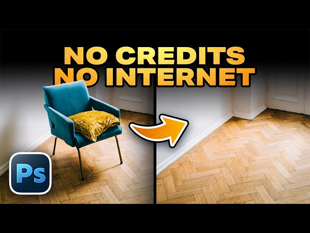 Photoshop's NEW Offline AI: No Credits, No Internet!