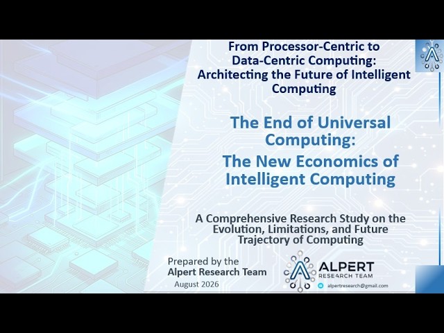 The End of Universal Computing: The New Economics of Intelligent Computing