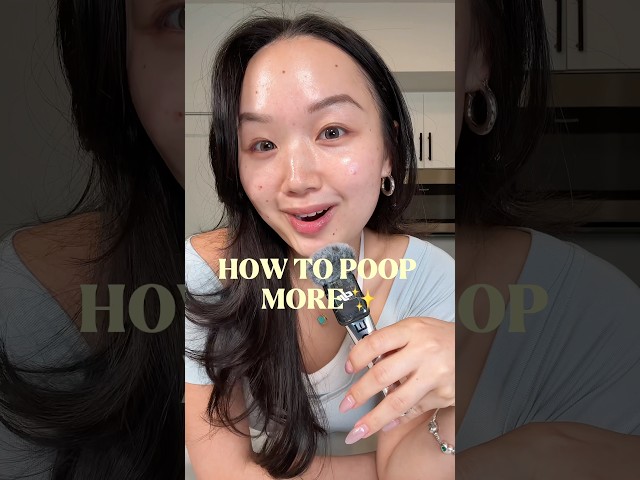 How to 💩 more, thank me later 🤫 #guthealth #fiber #tips