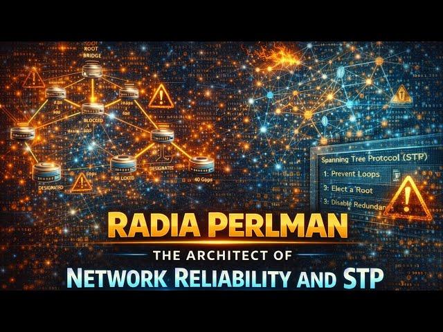 Radia Perlman: The Architect of Network Reliability and STP