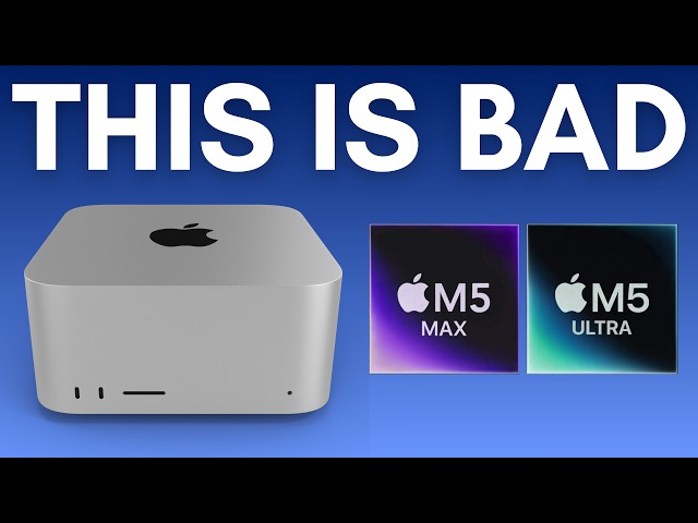 2026 Mac Studio DELAYED…Here’s Why 😳