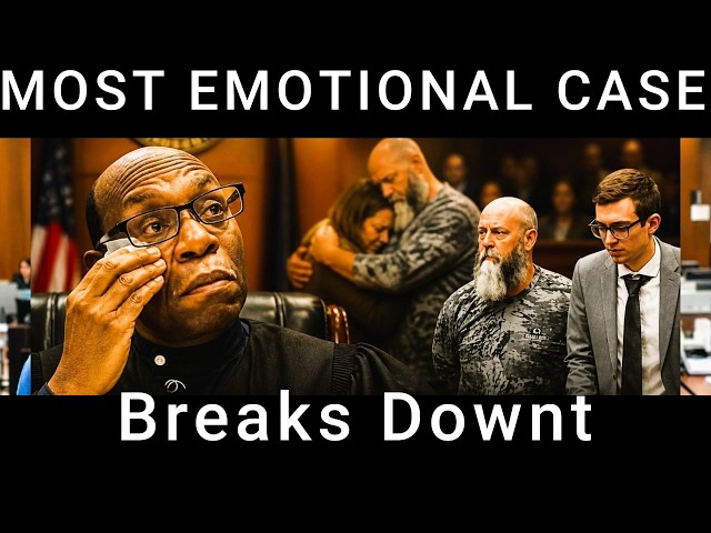 Judge Breaks Down in Tears During Sentencing — Emotional Courtroom Moment