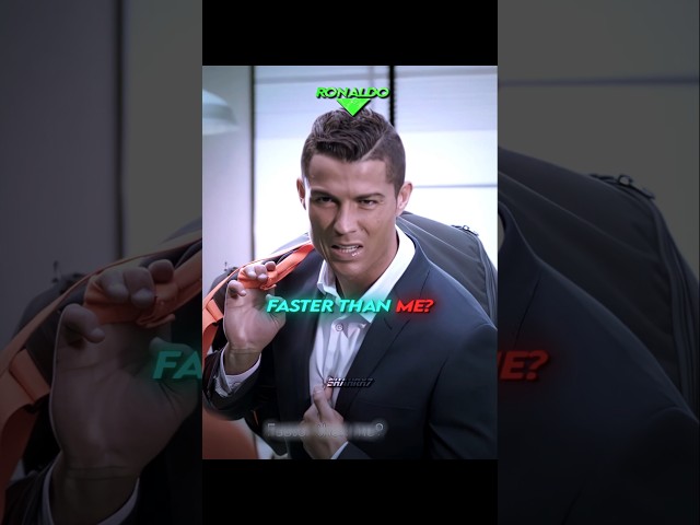 Faster than ronaldo? 😂 #shorts #football #ronaldo #edit #realmadrid #fyp #emotional