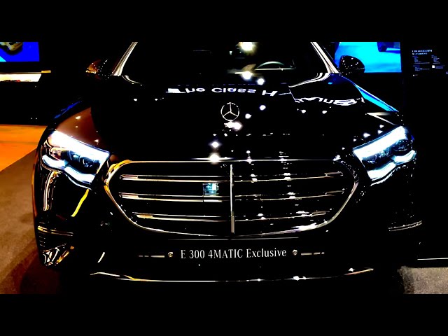 2025 Mercedes-Benz E-Class 'Exclusive' | Obsidian Black.