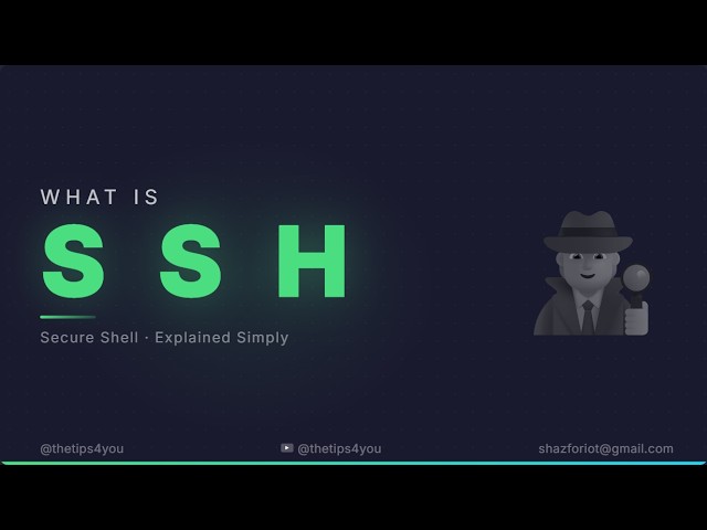What is SSH? Explained in 100 Seconds