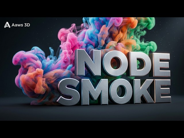 Procedural Smoke Simulation Solver in Geometry Nodes | Blender