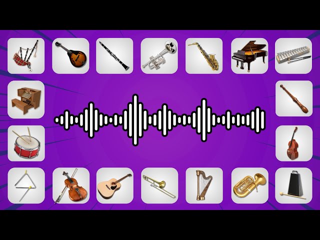 Guess the Sound | Musical Instruments Quiz | Instrument Sounds