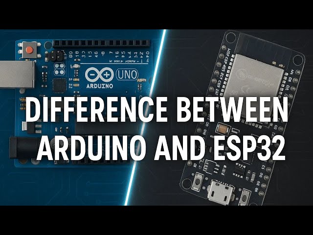 Difference Between Arduino And Esp32 – Features, Performance, And IoT Applications Explained