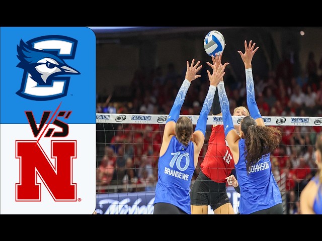 Nebraska vs. Creighton | FULL MATCH | September 16,2026 | Women's NCAA Volleyball 2026