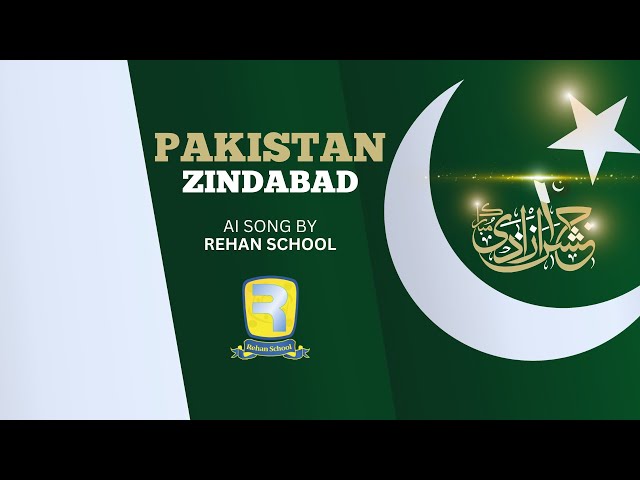 Pakistan Zindabad - AI Song By Rehan School - Jashn e Azadi Mubarak