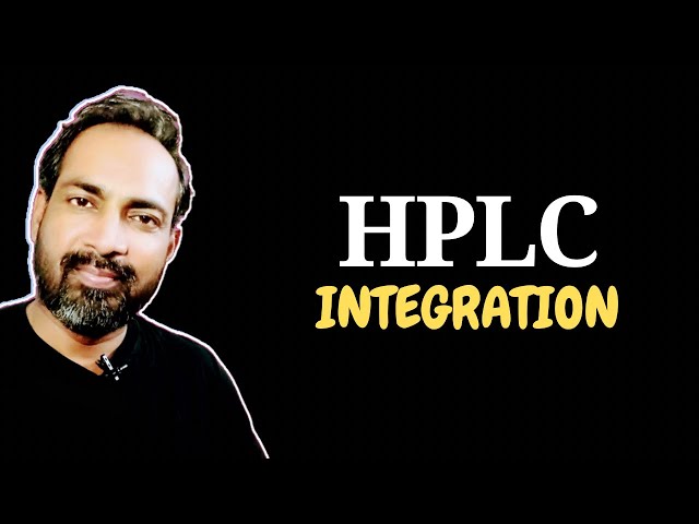 HPLC PEAK INTEGRATION CRITERIA 