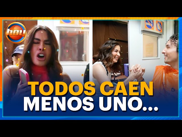 Galilea Montijo falls for Jorge Anzaldo's hilarious prank | Hoy Program