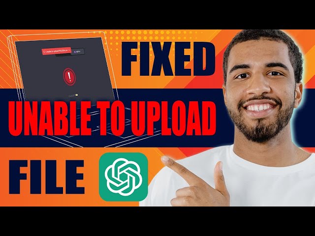 Unable to Upload File in ChatGPT (Easy Fix, 2026)
