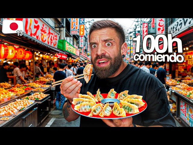 100 HORAS COMIENDO SIN PARAR en JAPÓN... "Voy a reventar de comer"