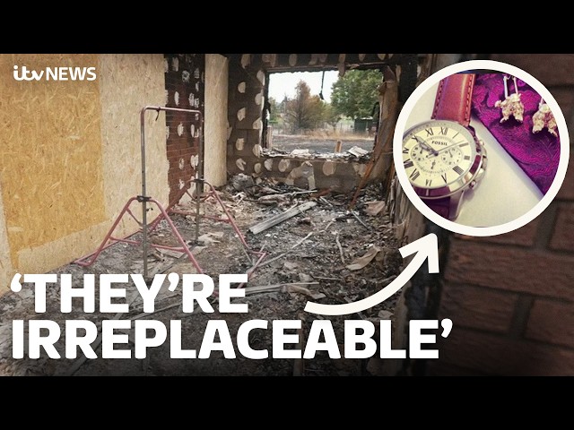 Stourbridge wildfire: Family return to burnt out home to find valuable items missing