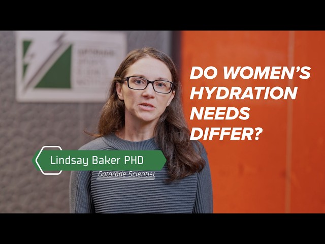Is Water Enough for Women's Workouts? | GSSI Hydration Science | Gatorade