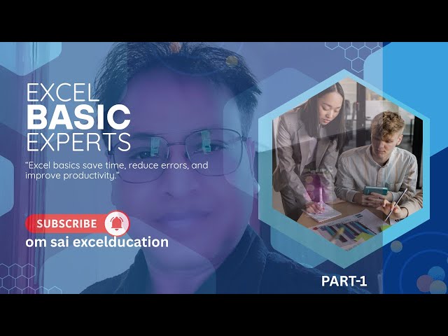 Basic Excel Tutorial for Beginners | Learn Excel from Zero | Part-1