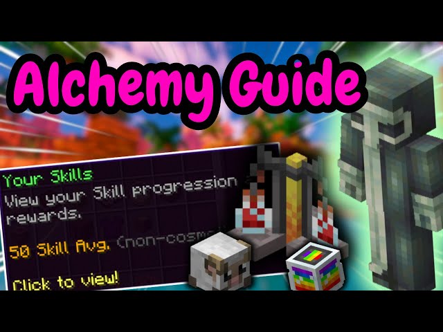 How to get ALCHEMY 50 FAST & CHEAP | Hypixel Skyblock 2026