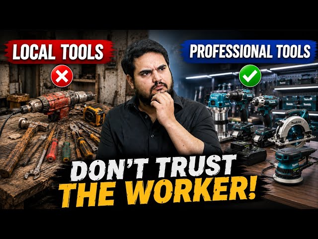 Stop Depending on Your Carpenter! 10+ Tools for a Professional Home Interior Finish