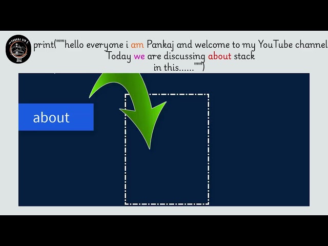 Stack in Python | Class 11 & 12 Computer Science