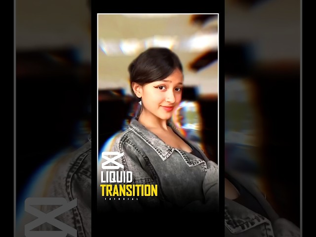 How I Create Fluid Liquid Transition Tutorial in Capcut 🤯🔥 #edit #capcut #tutorial