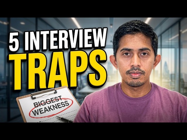 5 Interview Questions That Reveal Your Weaknesses (And How to Fix Them)