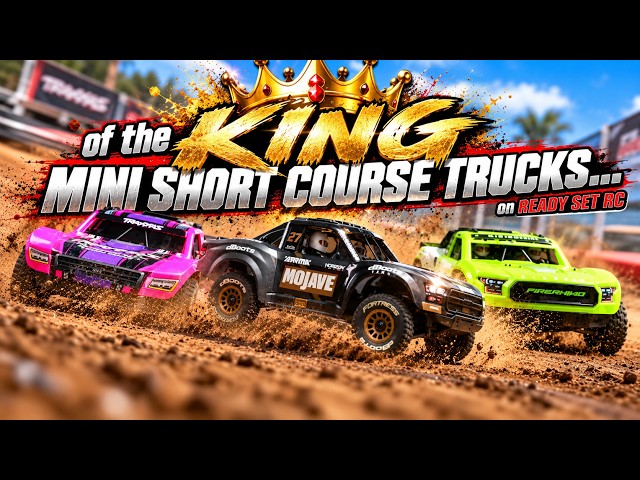 3 Mini Trucks. 3S Power. Only ONE Can Win! 🏆 Mini Slash v Mojave Grom BLX v 1203 Pro Sierra