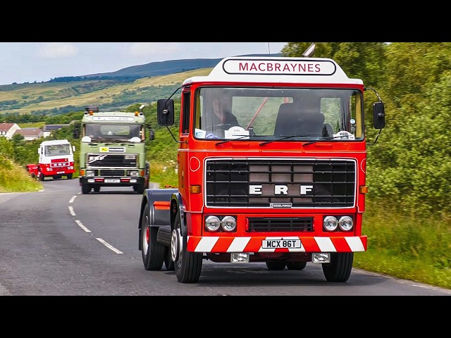 Classic Trucks on the 2026 Ayrshire Road Run