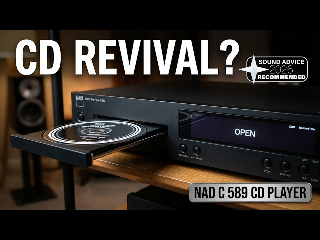 NAD C589 compact disc player review #cdplayer #compactdisc #audiophile