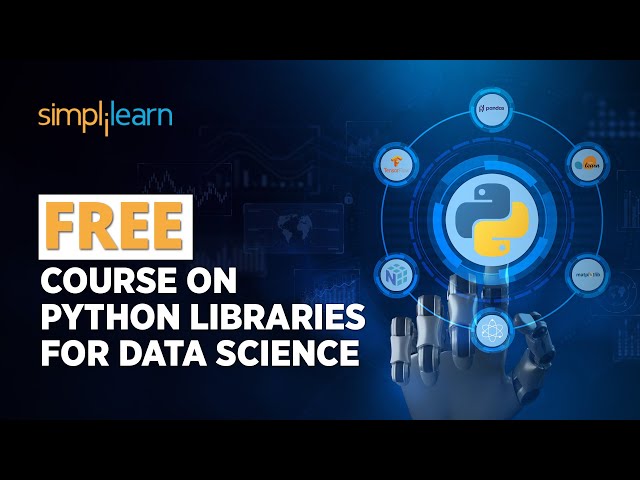 🔥FREE Course on Python Libraries for Data Science | Learn Python For FREE | SkillUp | Simplilearn