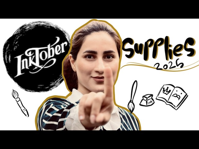 My Favorite Supplies for Inktober 2025 | Art Tools I Love
