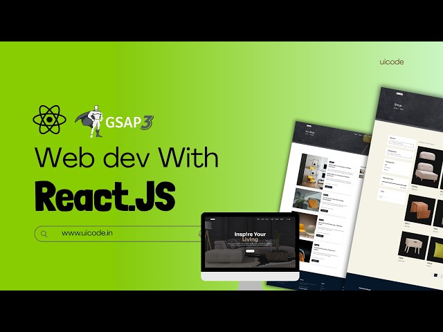 Interior Design Website in React JS | Full Responsive Modern UI | React Project Tutorial