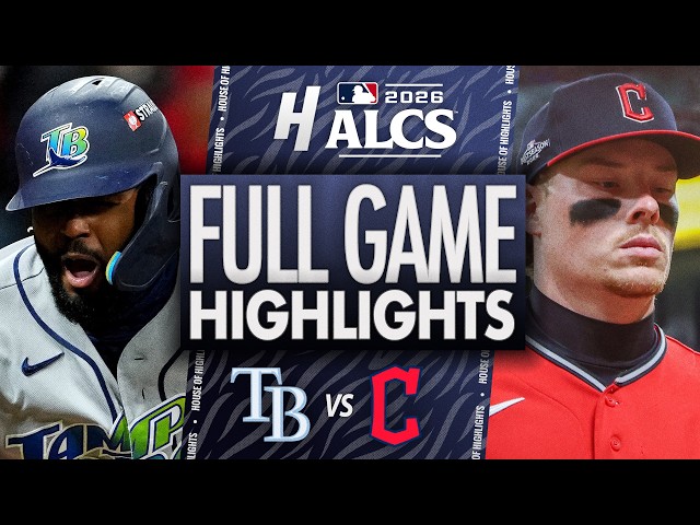 Tampa Bay Rays vs Cleveland Guardians - GAME 4 FULL HIGHLIGHTS | October 17, 2026 MLB Playoffs