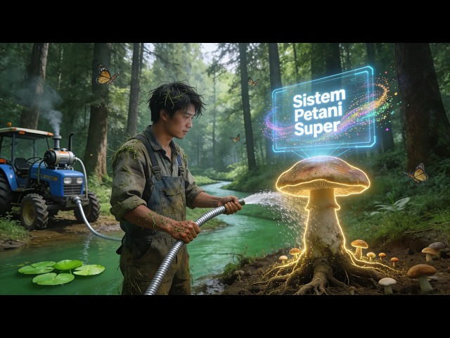 【PENUH】🔥 Ganoderma Tua di Tanah Kering, Mahasiswa Miskin Gunakan Sistem Kembangkan Desa