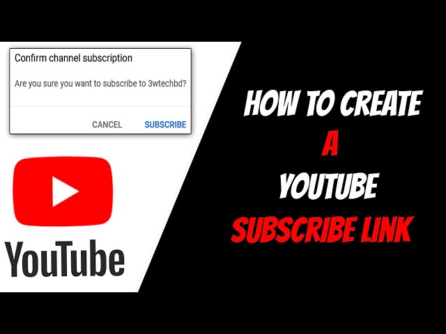 How to Create YouTube Auto Subscribe Link