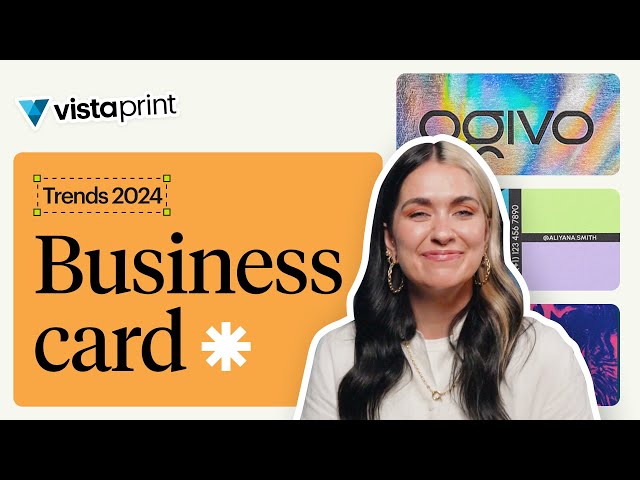 7 top business card design trends