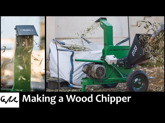 I Made A Wood Chipper From Scratch At Home