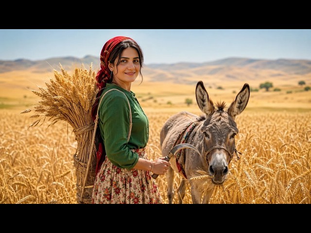 Village Lifstyle Iran: Traditional Cooking & Amazing Donkey Riding